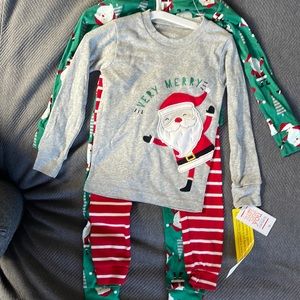 NWT Carter’s 4pc Christmas PJ’s 3T
